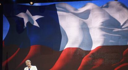 Michelle Bachelet inauguró las Fiestas Patrias de Chile en la fonda (ramada) oficial