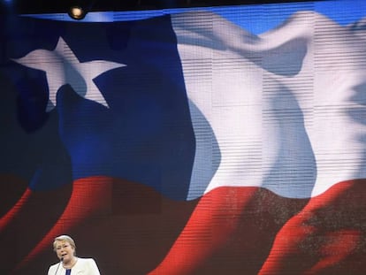 Michelle Bachelet inauguró las Fiestas Patrias de Chile en la fonda (ramada) oficial