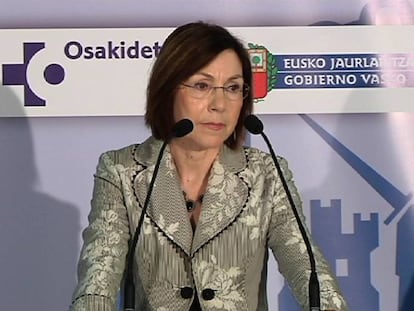 La directora general de Osakidetza, María Jesús Múgica.