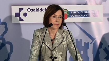 La directora general de Osakidetza, María Jesús Múgica.