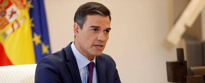 El presidente del Gobierno, Pedro Sánchez.