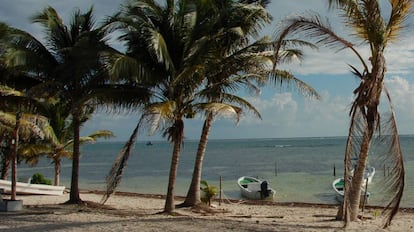 Una playa de Xcalak, en M&eacute;xico. 