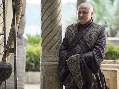 Conleth Hill, como lord Varys en un episodio de 'Juego de tronos'.