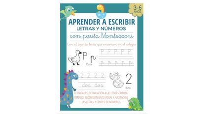 Libro de actividades para Aprender a escribir letras y números