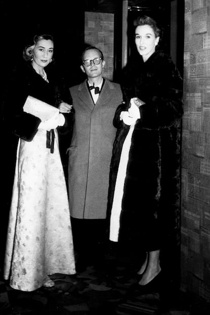 Jean Murray Vanderbilt, Barbara 'Babe' Paley, Truman Capote