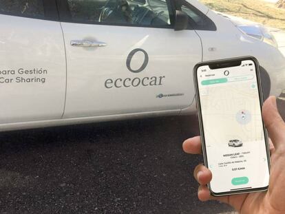 Eccocar cuenta con una plataforma de carsharing para gesti&oacute;n de flotas.