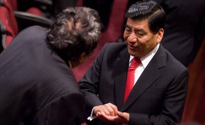 El exgobernador de Puebla, Mario Marín.