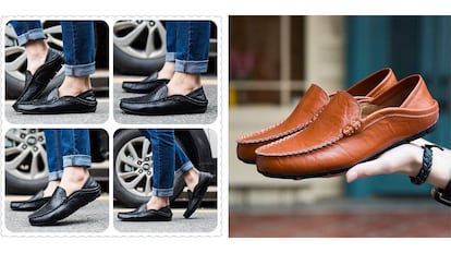 Estos mocasines para hombre estilo slip-on combinan con todo.