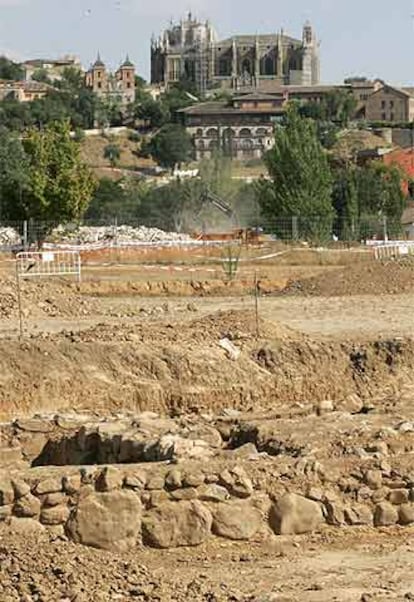 Hallazgos del entramado visigodo en la Vega Baja de Toledo.