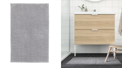 Esta alfombra de baño de Ikea, un auténtico superventas en su web, está rebajada y tiene una longitud de 80 cm.