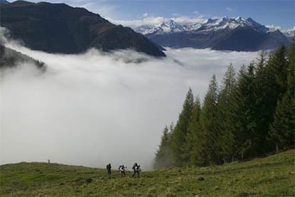 Visita a uno de los valles del parque natural de Hohe Tauern, en las cercanías de la ciudad austriaca de Salzburgo.