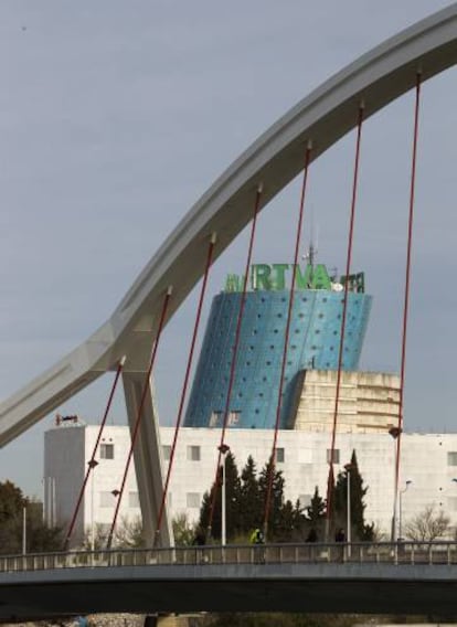 Sede de la RTVA, en Sevilla.