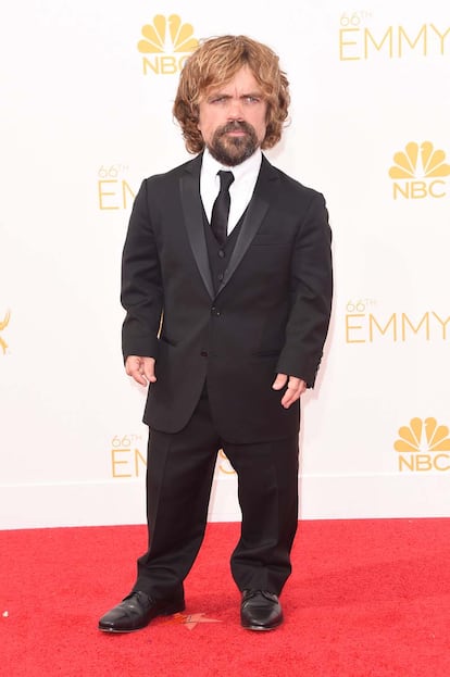 El actor  Peter Dinklage, de Juego de Tronos.