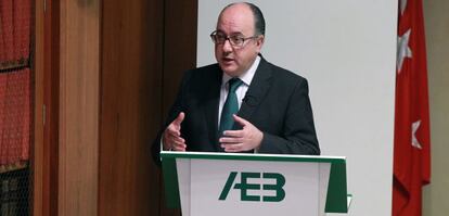 El presidente de la AEB, José María Roldán.