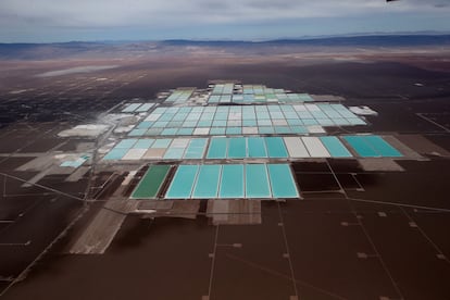 SQM lithium en Atacama, Chile