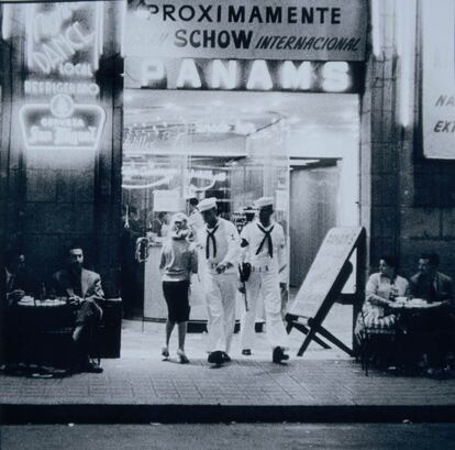 El mítico local Panam's fotografiado por Francesc Esteve en 1960