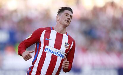 Fernando Torres, ante el Sevilla.