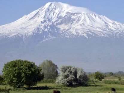 Monte Ararat, en Armenia.