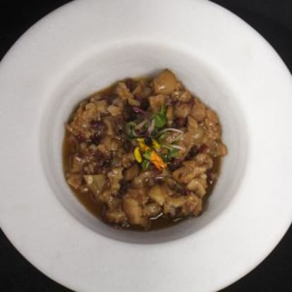 Guiso de chivo lechal, de la antequerana Charo Carmona.