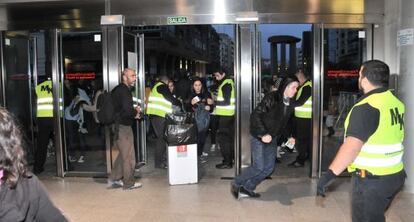 Entrada al concierto de Pablo Alborán en el Palacio de los Deportes.