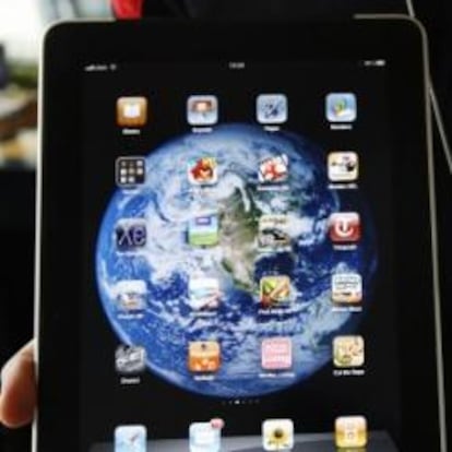 Tabletas de Apple (iPad) y Samsung (Galaxy Tab 10.1)