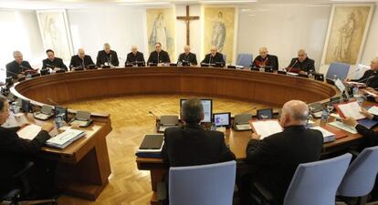 A Conferência Episcopal Espanhola (CEE), no dia 25 de junho de 2014.