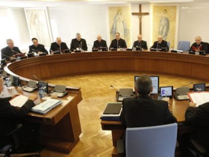 A Conferência Episcopal Espanhola (CEE), no dia 25 de junho de 2014.