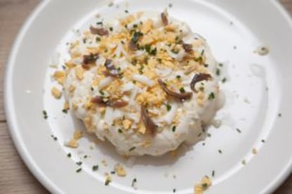 Ensaladilla rusa, uno de los platos de La Maruca, en Madrid.