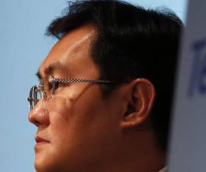 El presidente y consejero delegado de Tencent, Pony Ma Huateng.