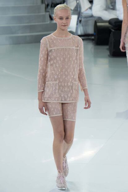 desfile alta costura primavera verano 2014 Chanel