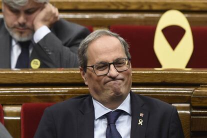 Catalan regional premier Quim Torra.