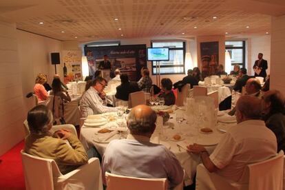 Acto de presentación en Bilbao de la oferta turística de Soria.