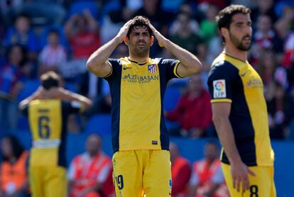 Jornada 36. Levante, 2-Atlético, 0. Cuatro días después de alcanzar una plaza en la final de la Champions venciendo al Chelsea en Stamford Bridge, el Atlético se estrella ante el Levante de Caparrós