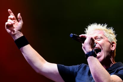 Dexter Holland, durante un concierto en Lollapalooza Brazil en el circuito de Interlagos en marzo de 2024 en Sao Paulo (Brasil).