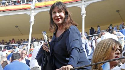 Carmen Martínez Bordiú durante la Feria de San Isidro 2018