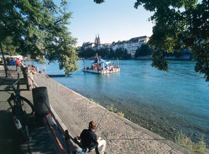 El río Rin es el elemento que define la cuidad de Basilea