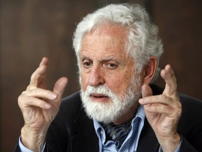 Carl Djerassi, durante una conferencia en Viena en octubre de 2008.