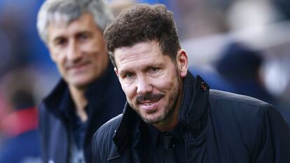 Simeone, el pasado sábado en el Calderón.