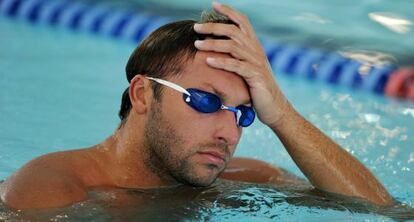 Ian Thorpe em uma foto de arquivo de 3 de fevereiro de 2011.