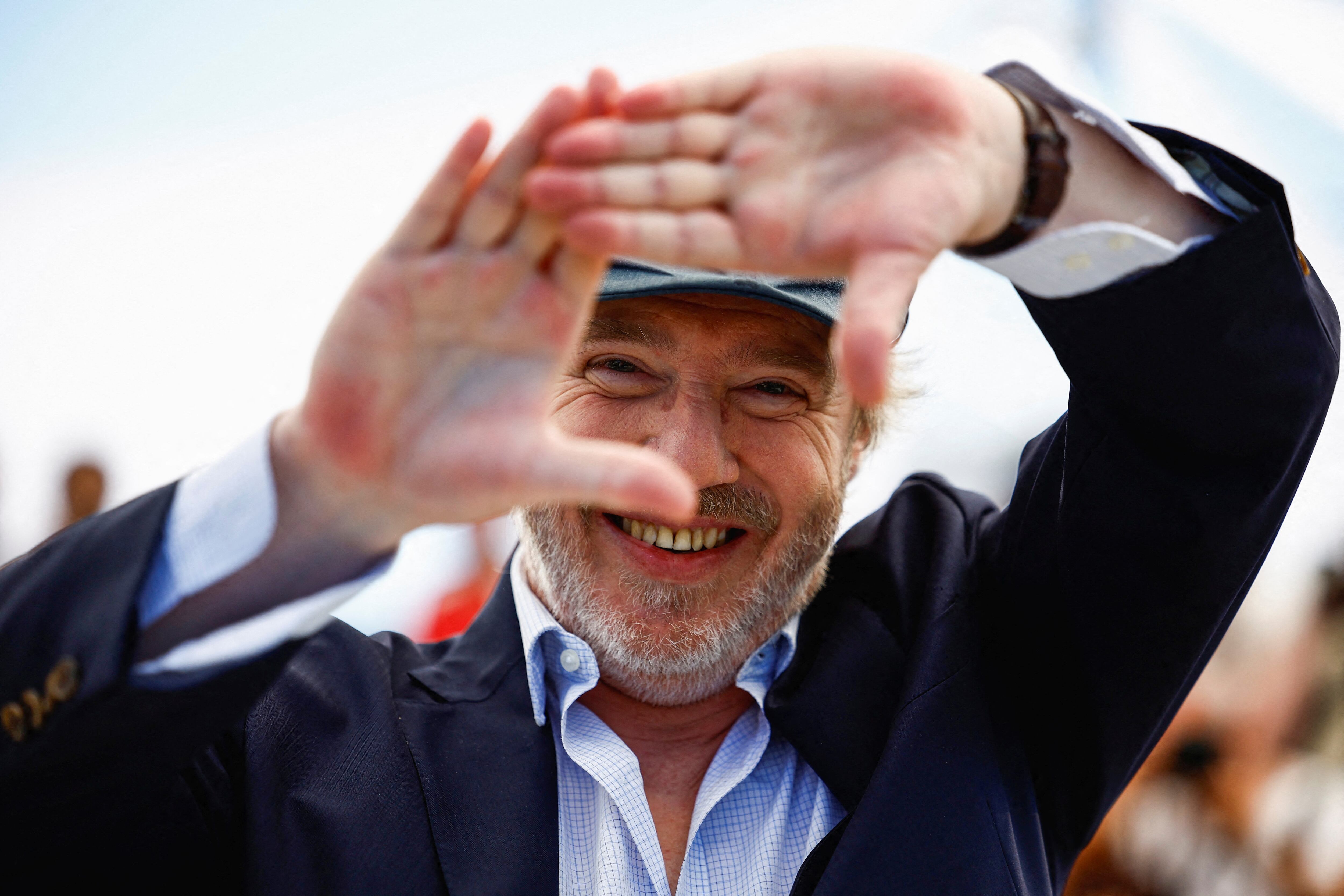 El director Arnaud Desplechin posa durante el photocall de la película 'Spectateurs!', el 22 de mayo en Cannes. 