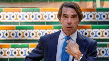 José María Aznar en Sevilla