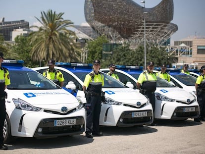 Presentació dels nous vehicles de la Guàrdia Urbana.