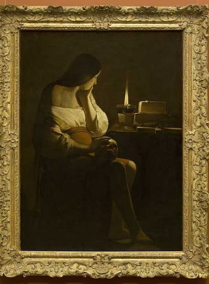 <b><i>La Magdalena penitente,</b></i> de George de La Tour, es <b><i>La</b></i> <b><i>obra invitada</b></i> del Museo del Prado.