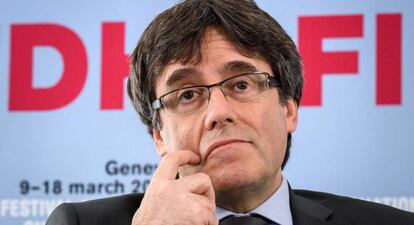 Carles Puigdemont, expresident de la Generalitat.