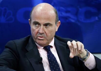 El ministro de Economía Luis de Guindos