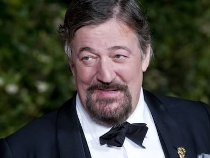 El actor brit&aacute;nico Stephen Fry.