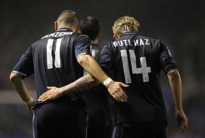 El 30 de enero pasado una buena actuación de Guti fue clave para que el Real Madrid pusiera fin a 18 años sin ganar en Riazor. En ese partido, el <i>14</i> firmó una de sus mejores jugadas en el club, con un taconazo dejó en bandeja el segundo gol a Karim Benzema.