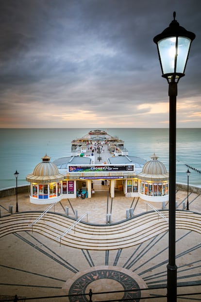 El teatro Cromer Pier & Pavilon, en el extremo final del muelle de la ciudad inglesa.