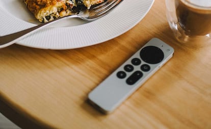 Mando de un reproductor Apple TV