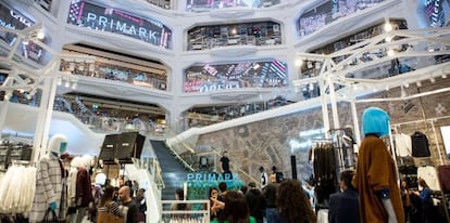 The new Primark store on Madrid’s Gran Vía.